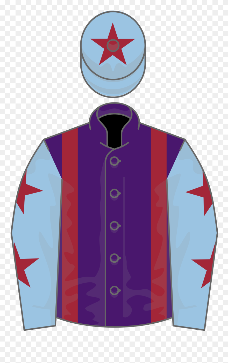 Open - Pink Sweatshirt Dress Stars Clipart