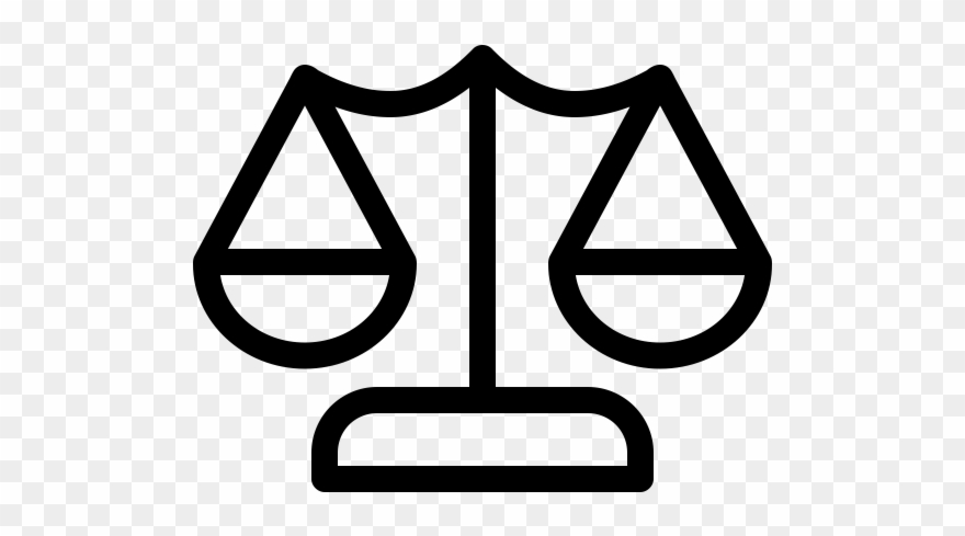 Justice Scale Rubber Stamp - Reward And Punishment Icon Clipart