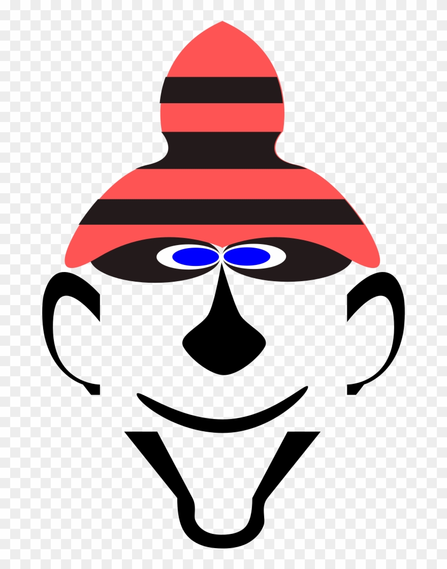 Big Image - Notebook With Weird Looking Dude Clipart