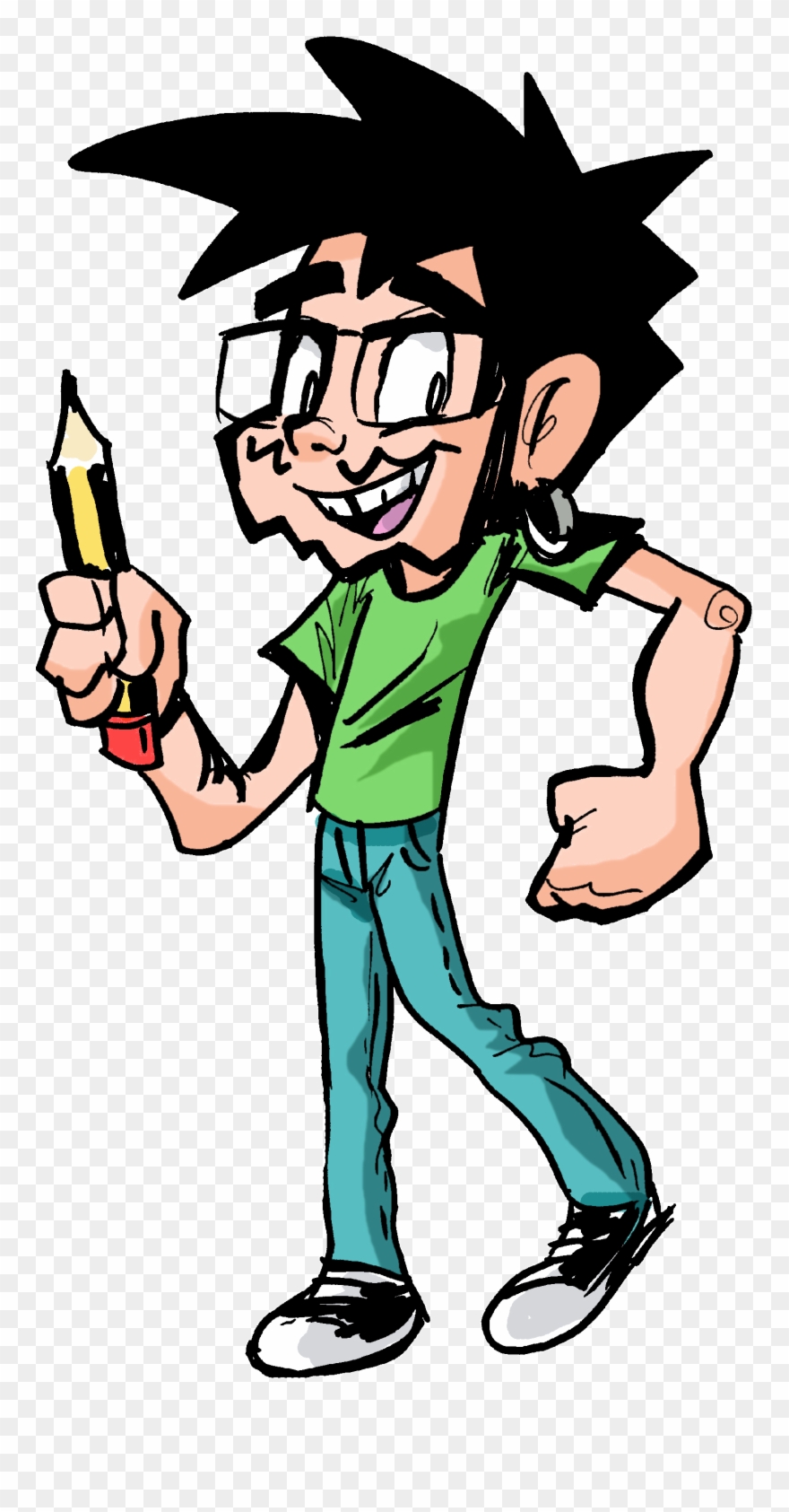 Anyway, Using A Smile And A Simple “sorry Dude ¿what - Cartoon Clipart