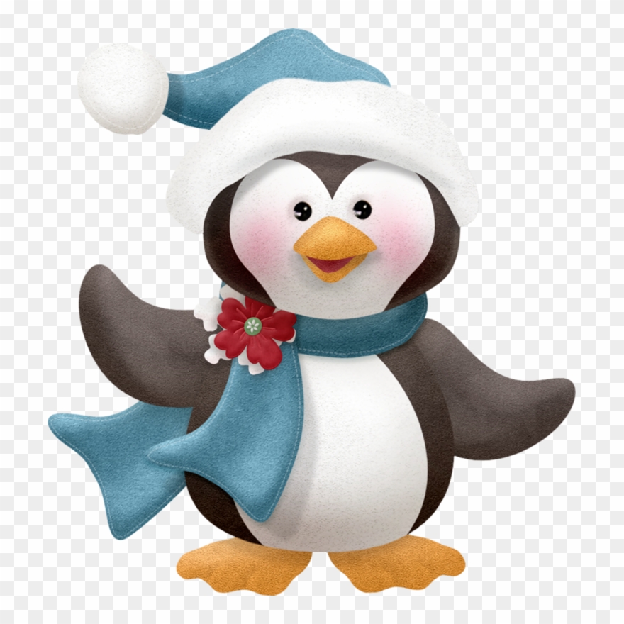 Фото, Автор Ladylony На Яндекс - Baby Clip Art Christmas Penguins - Png Download