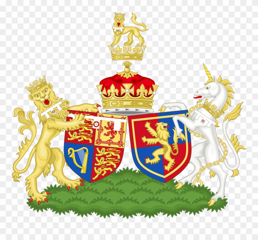 Kate And William Coat Of Arms Clipart