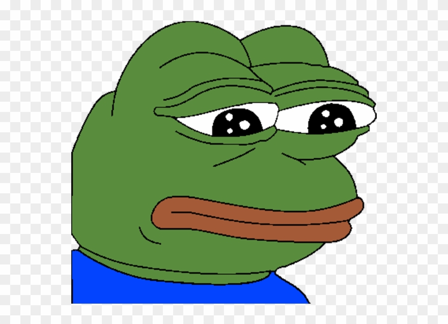 Feels Bad Man / Sad Frog - Sad Pepe Png Clipart