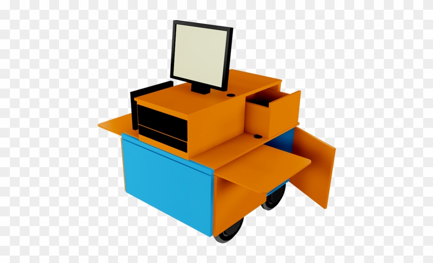 Plush Bear Car Cash Counter - Computer Desk Clipart