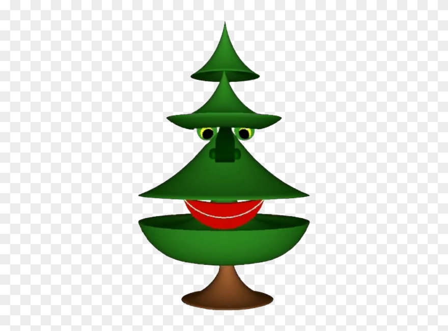 Happy Christmas Tree Image - Christmas Tree Clipart