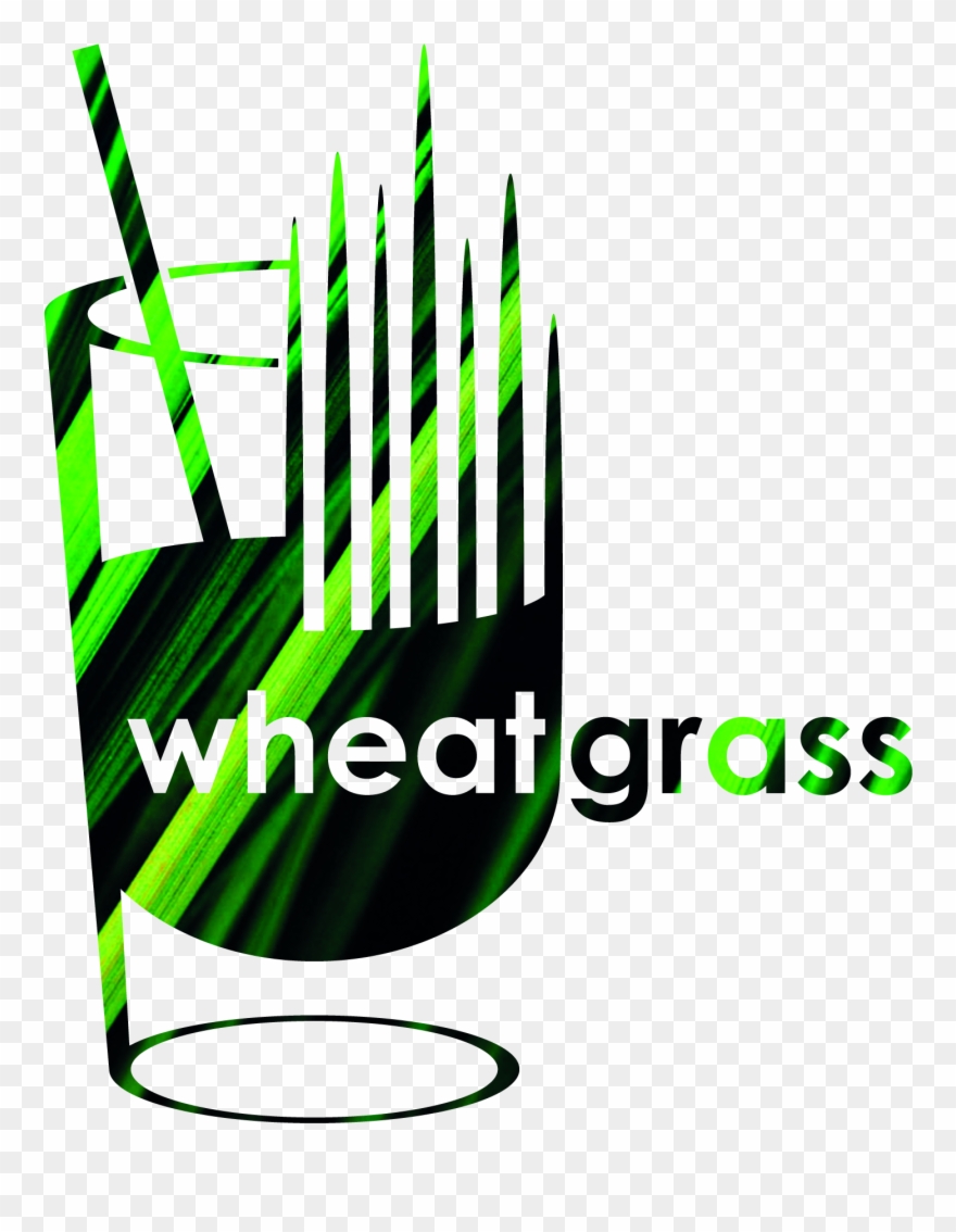 Wheatgrasslogograss-2 - Wheatgrass Clipart