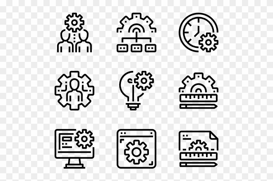 Business Management - Design Icon Clipart