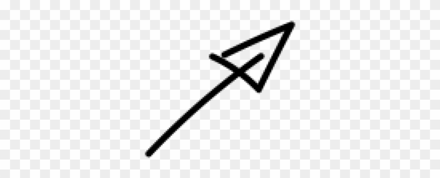 Drawn Arrow Straight Arrow Clipart