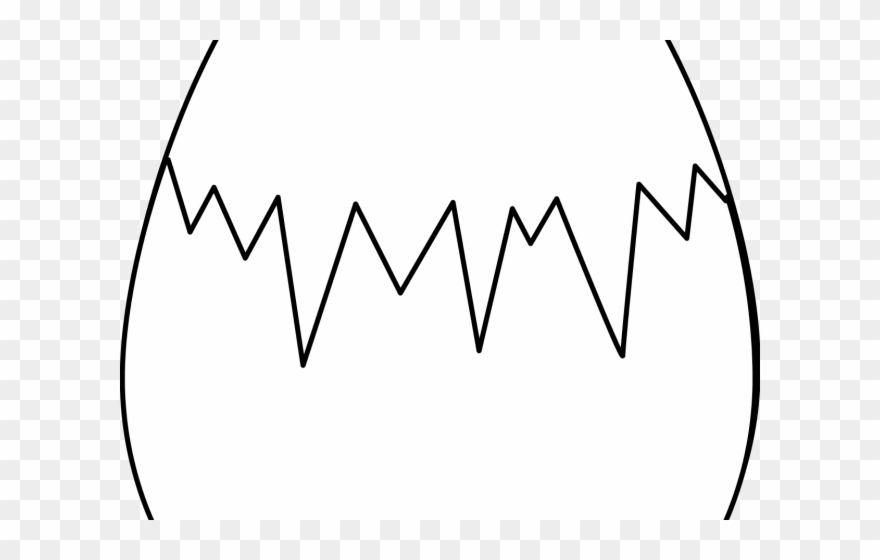 Easter Eggs Clipart Outline - Circle - Png Download