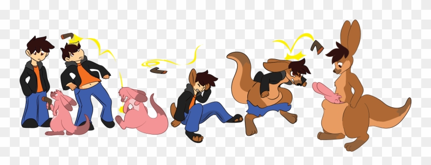 Kangaroos Are Jerks - Kangaroo Tg Clipart