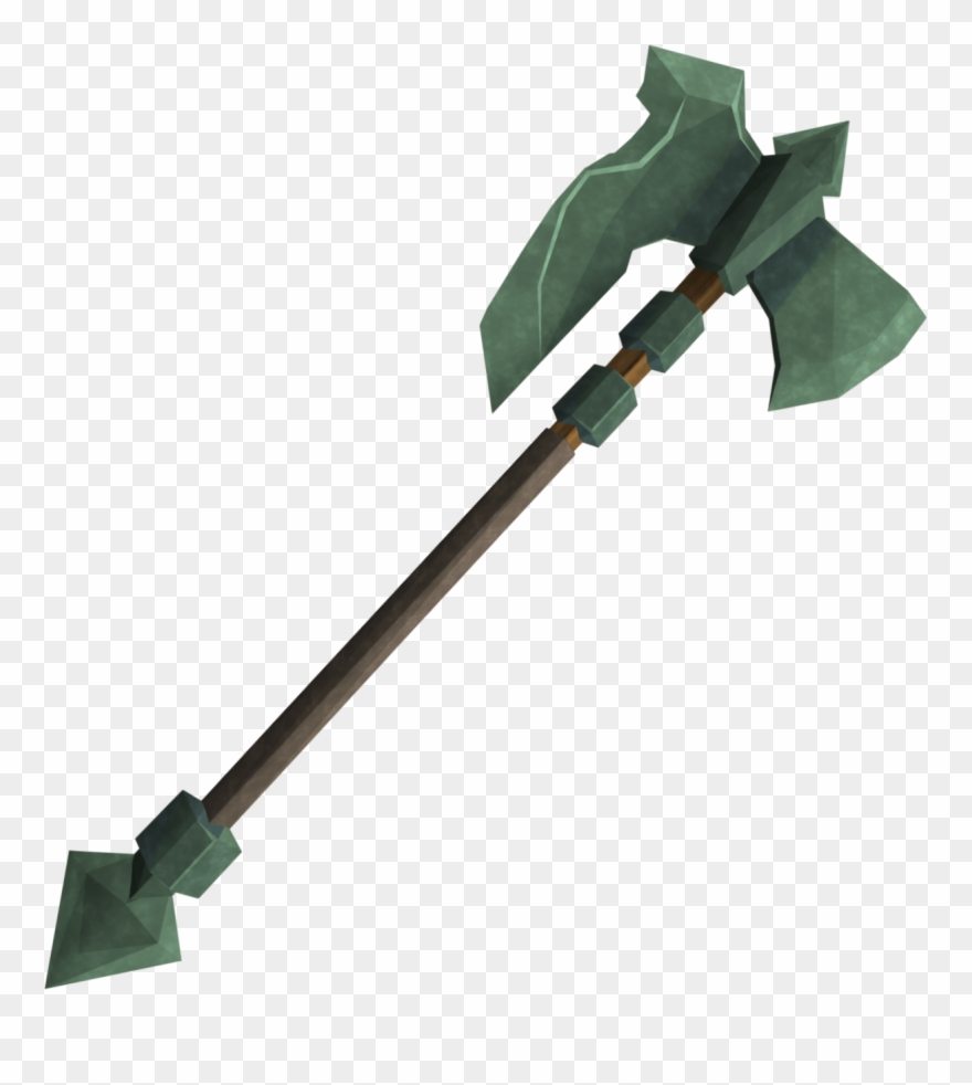 Halberd Clipart Transparent - Runescape Halberd - Png Download