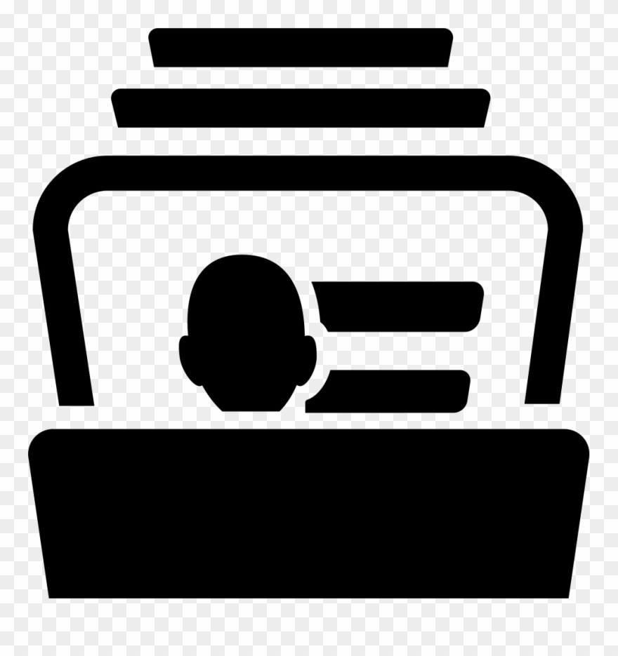 Business Cards Database Comments - Base De Datos Icon Clipart