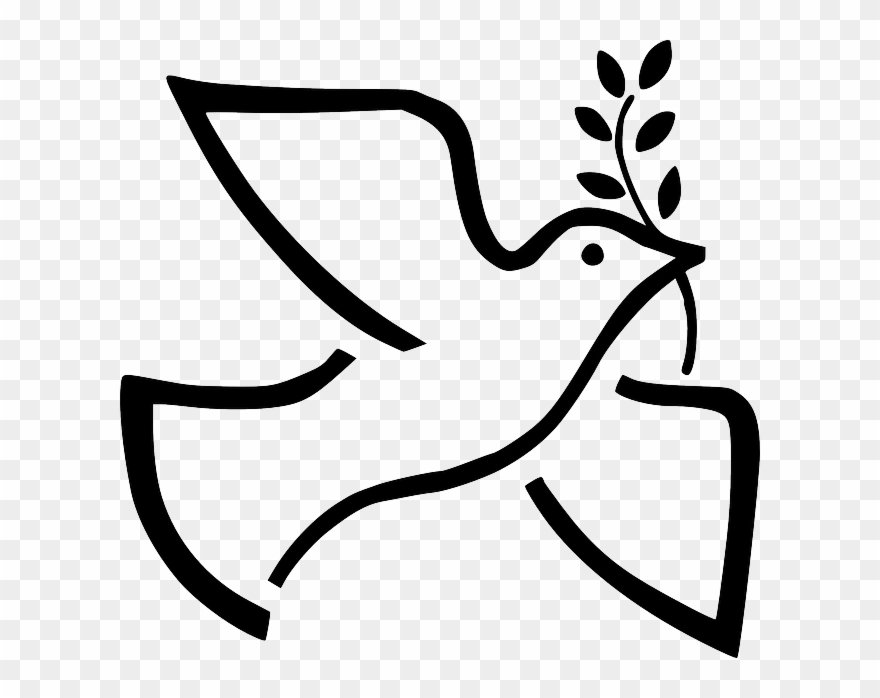 Peter Adamantly Denied Christ - Peace Symbols Clipart