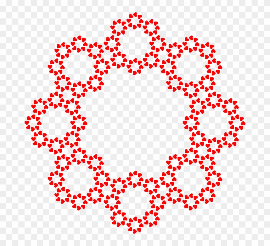 Heart Page Border 19, Buy Clip Art - Png Download