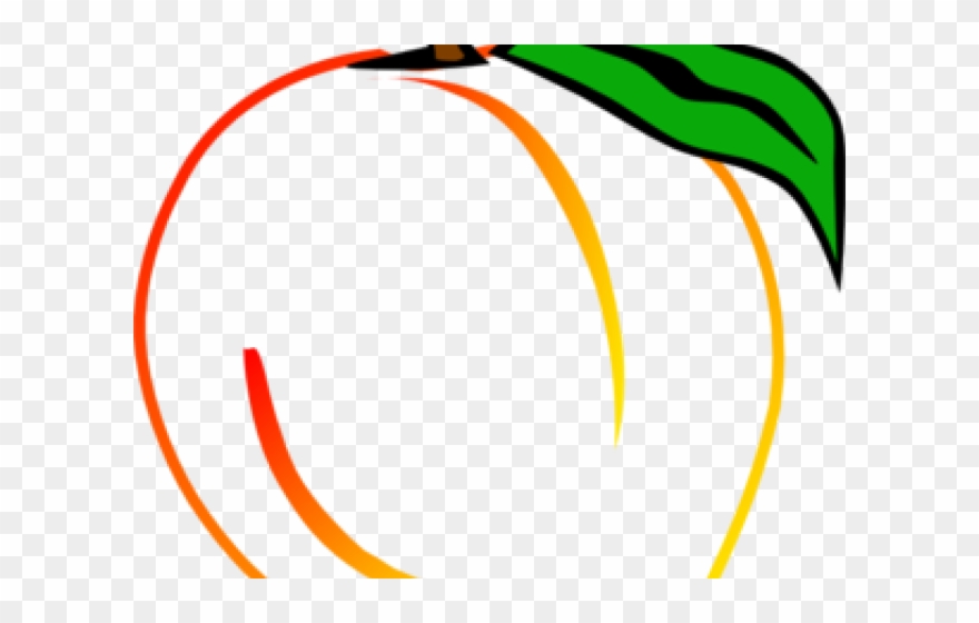 Peach Clipart Ga Peach - Png Download