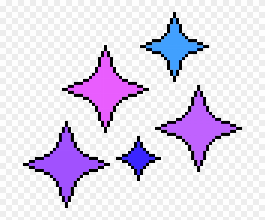 Art Maker - Png Pixel Art Sparkle Clipart