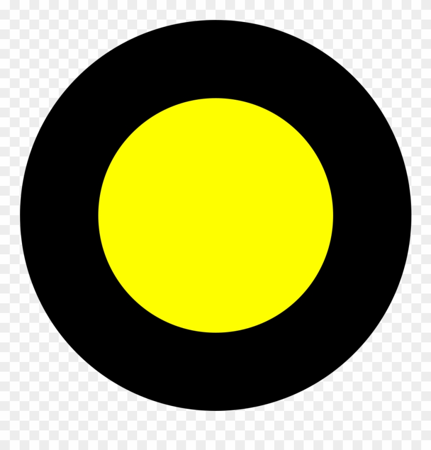 File - Dot-yellow - Svg - Yellow Circle Clipart