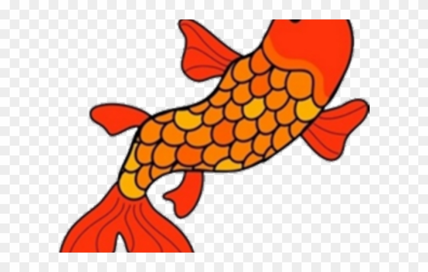 Koi Clipart Transparent - Fish Transparent Background Clipart - Png Download