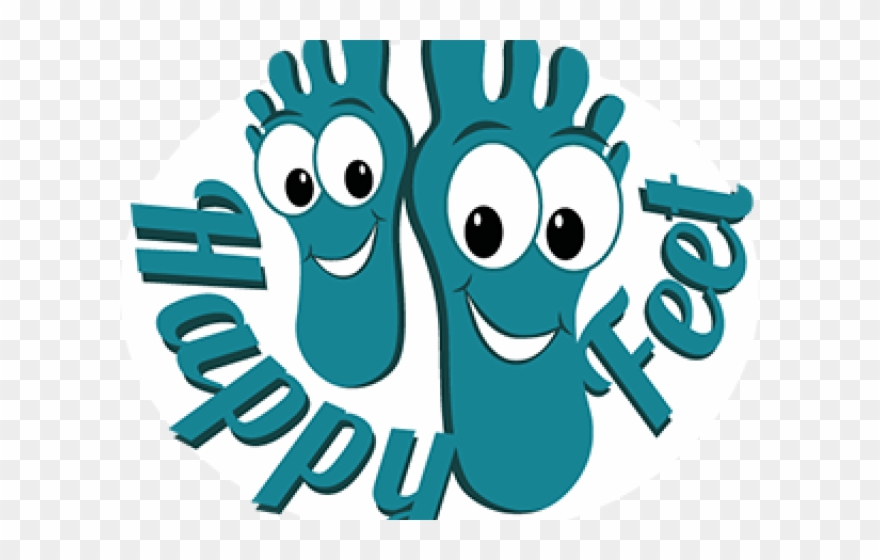 Happy Feet Clipart Kind Foot - Foot - Png Download