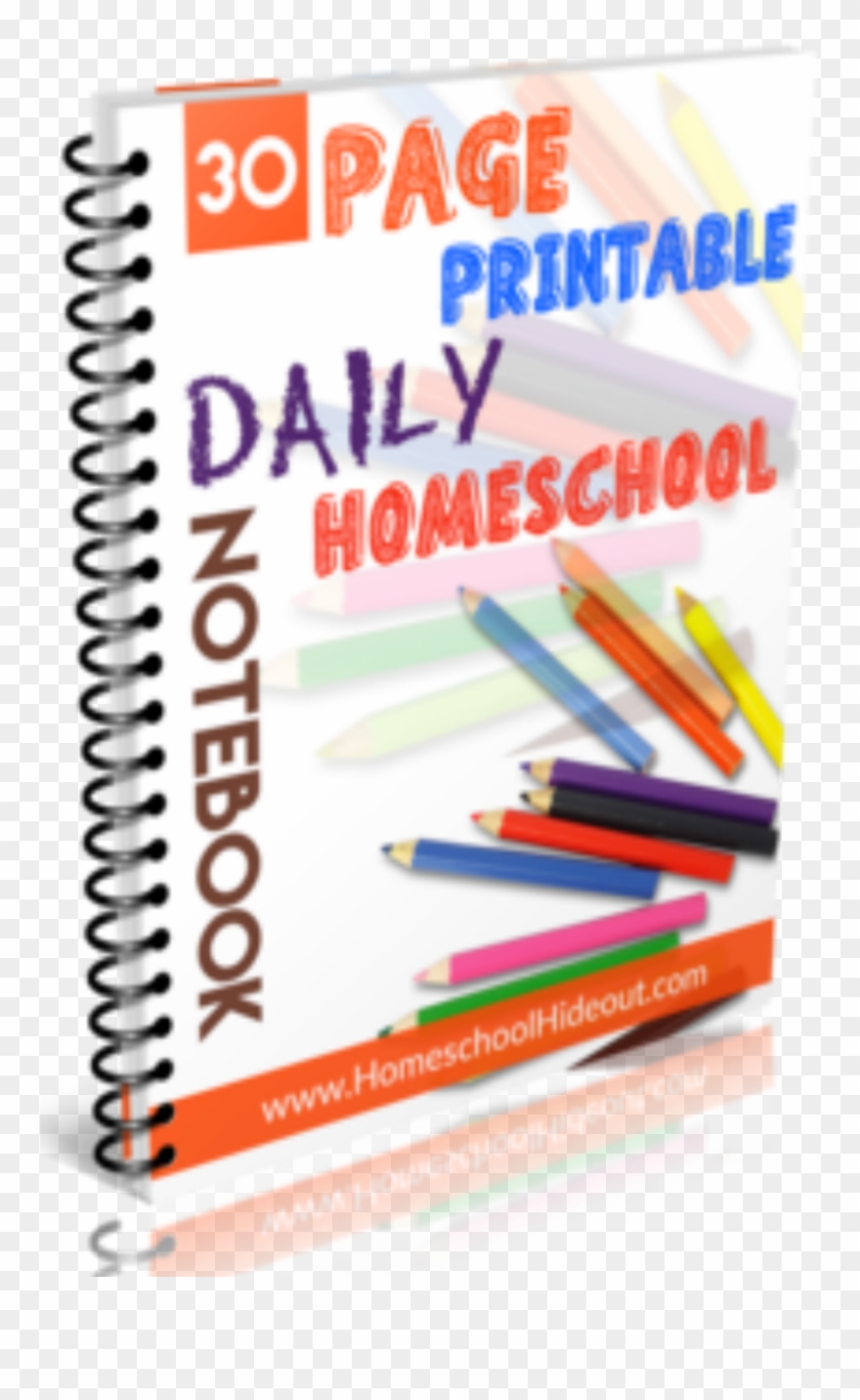 Free Printable Homeschool Daily Notebook Homeschool - Daily Notebook Clipart