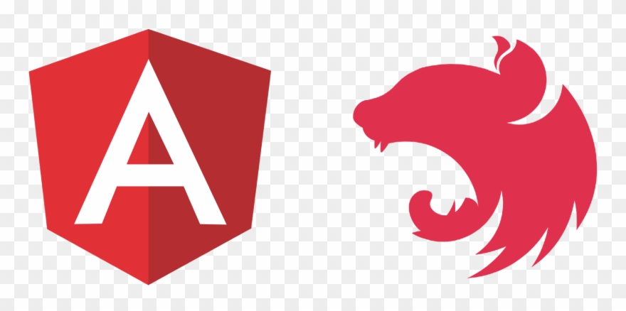 Nestjs And Angular - Mean Stack Clipart