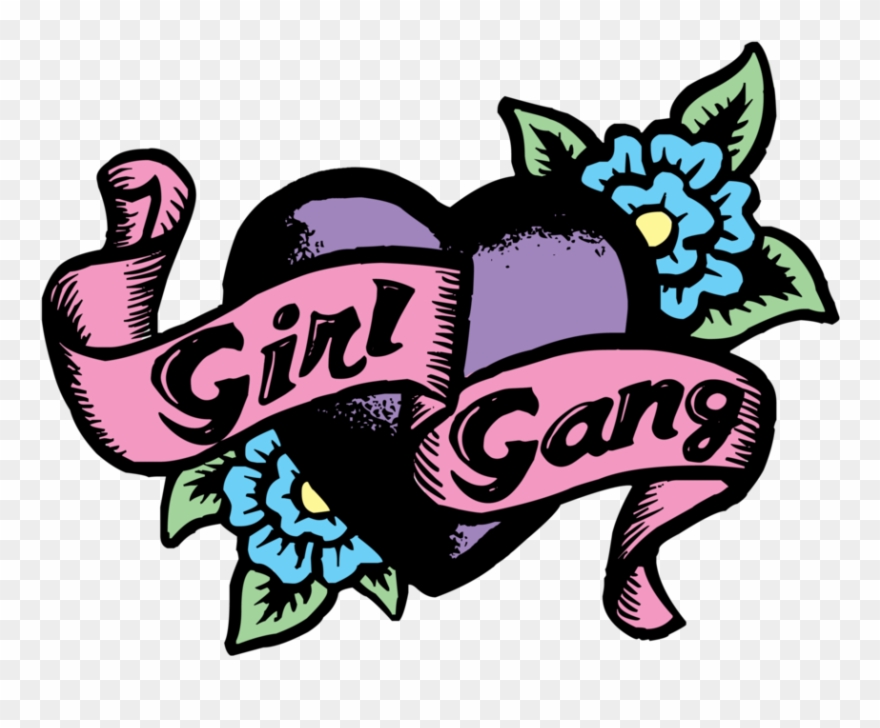 Girl Gang Special Edition Women's T Shirt - Girl Gang Transparent Clipart