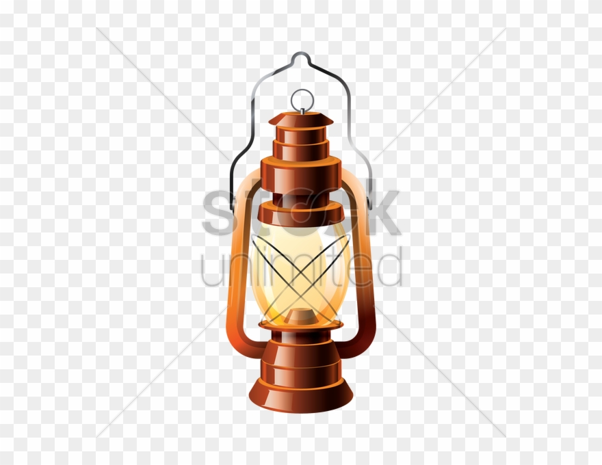 Camping Lantern V矢量图形 - Camping Clipart