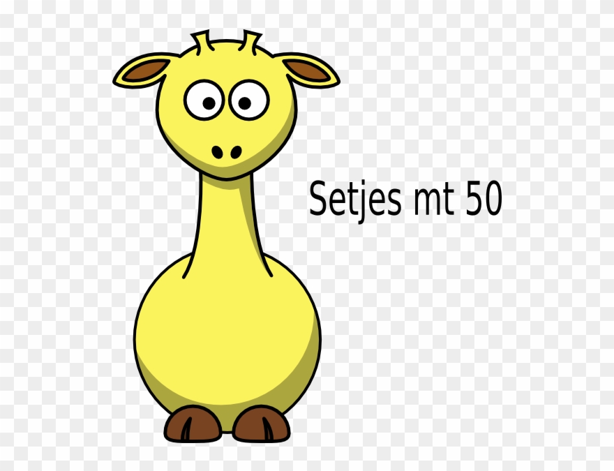 Cartoon Giraffe Clipart