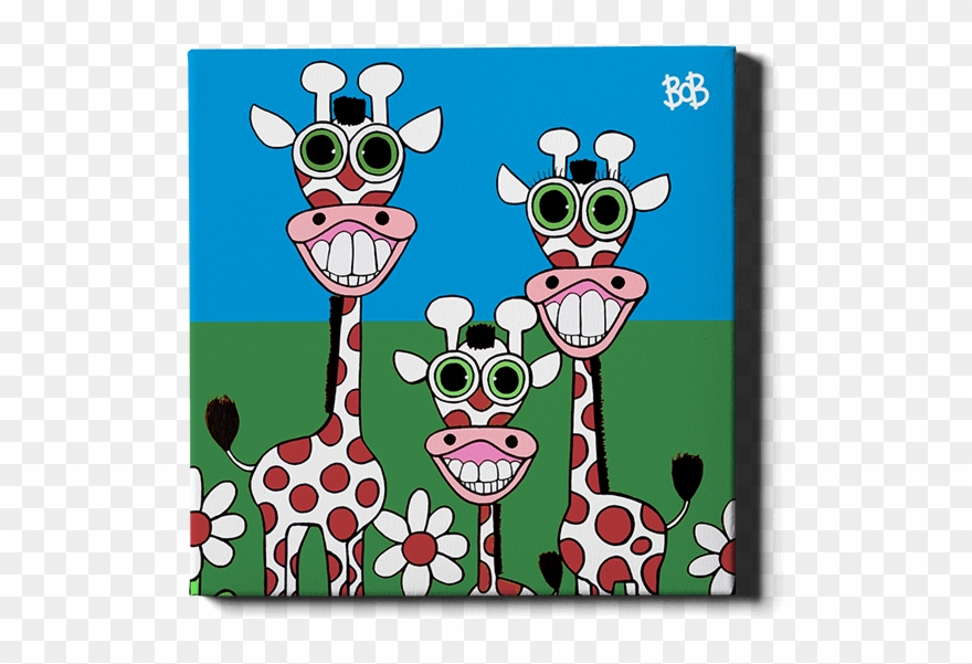 Italian Giraffes - Miami Clipart