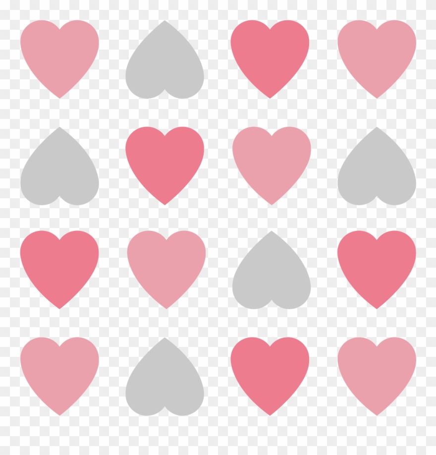Clipart Royalty Free Download Heart Raster Graphics - Vetores De Coração Fundo Transparente - Png Download