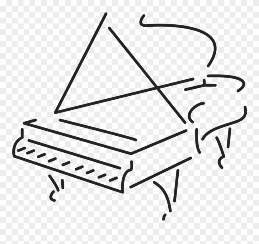 Winnipeg Chamber Music Society Concert Iv - Grand Piano Simple Drawing Clipart
