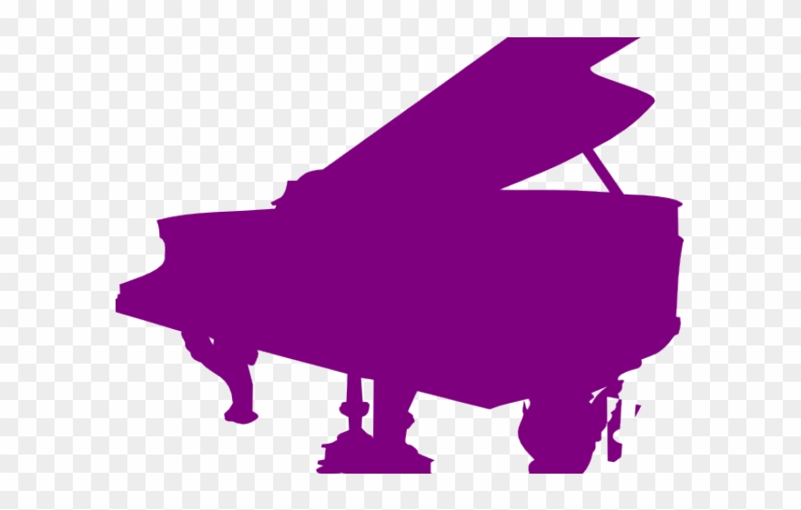 Piano Clipart Svg - Purple Piano Png Transparent Png