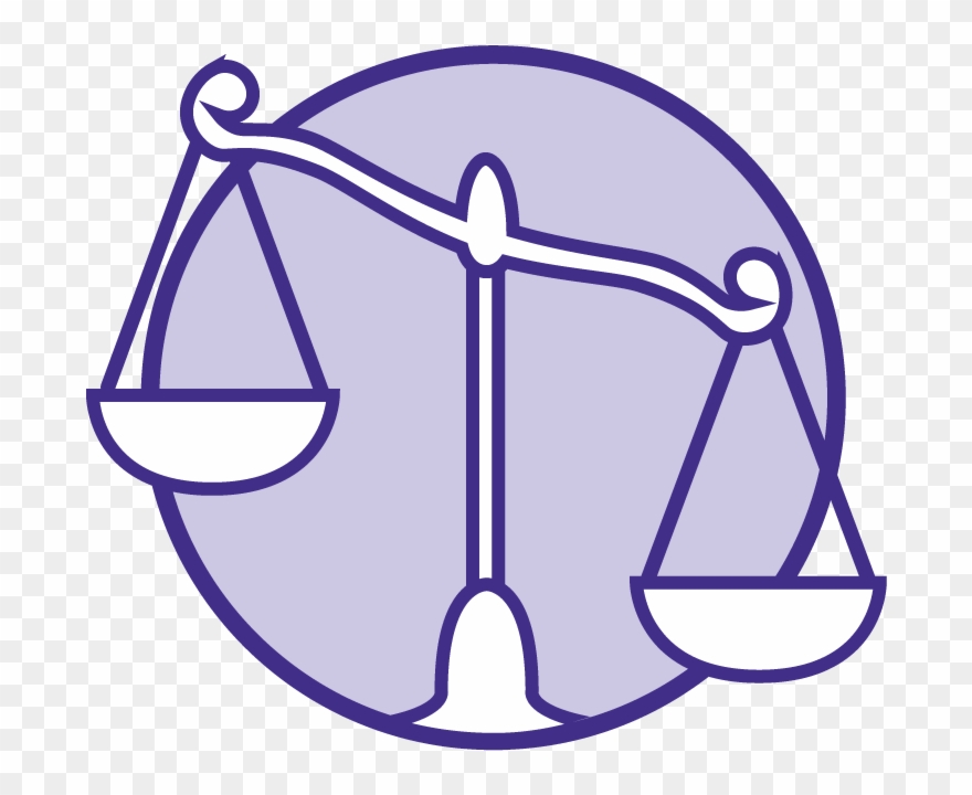 Legislative Scales Icon - Icon Clipart