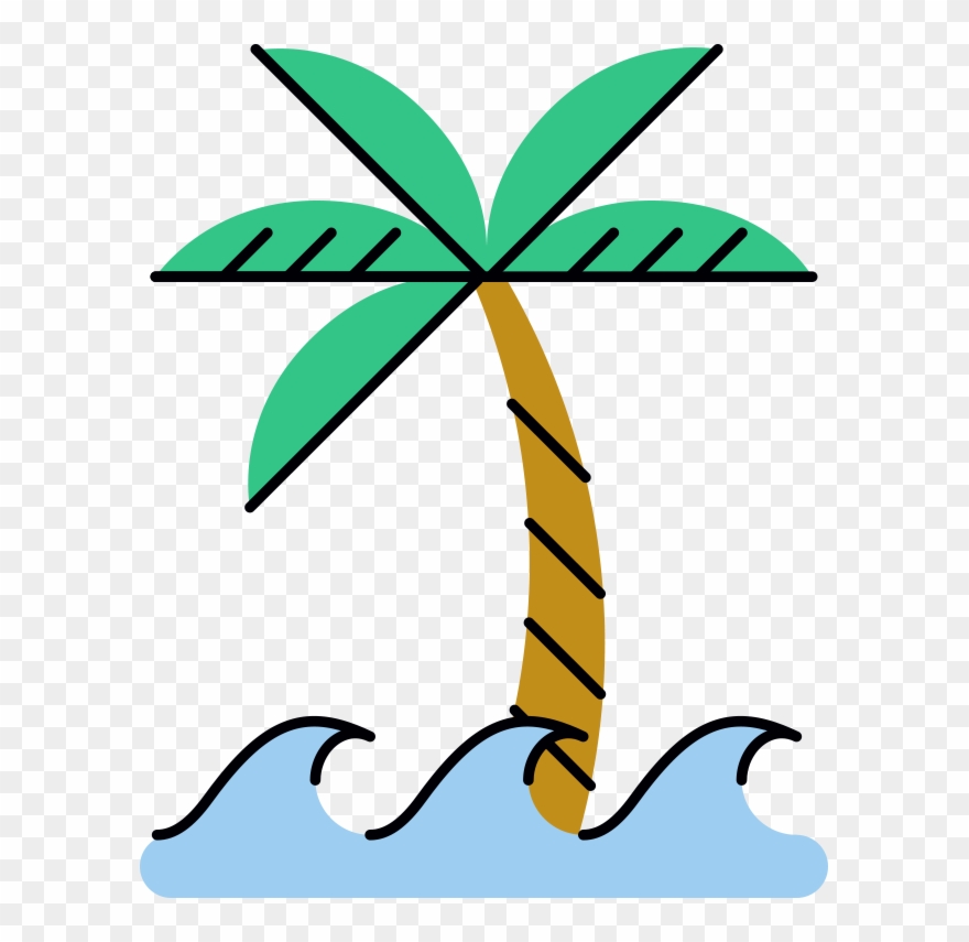 Palm Tree - Palm Trees Clipart