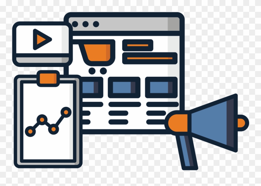 Same Concept Applies Here, Although A Little Less Messy - Landing Page Clipart