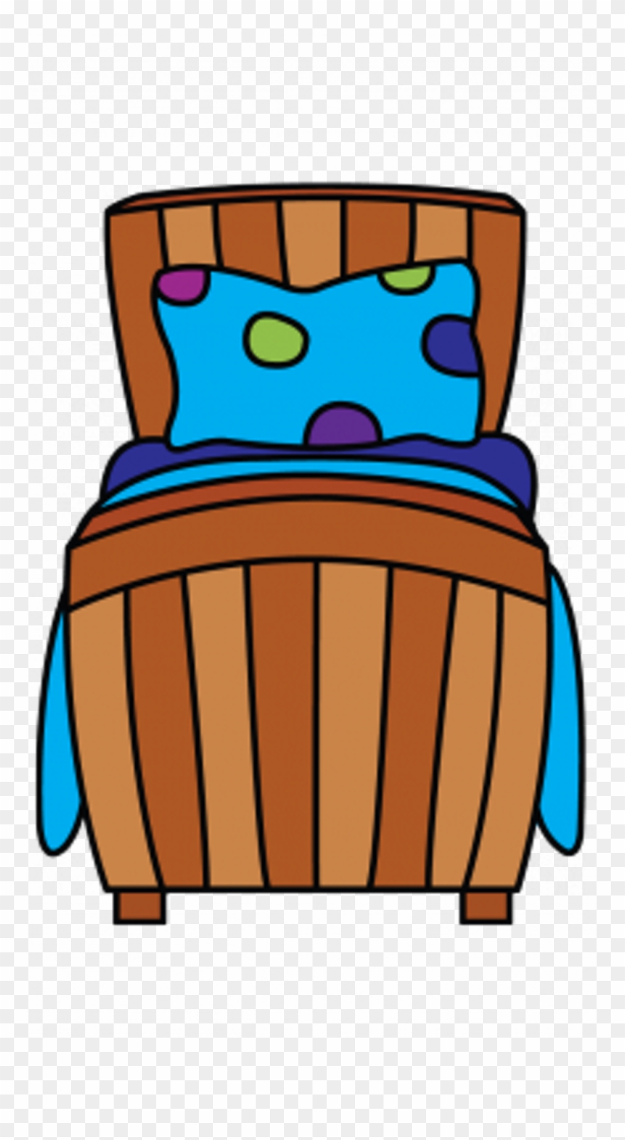 Drawn Bed Transparent - Bed Drawing Clipart