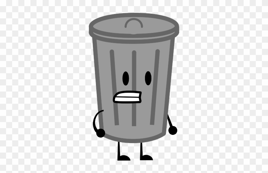 Trash Clipart Bfdi - Trash Can Clipart Png Transparent Png