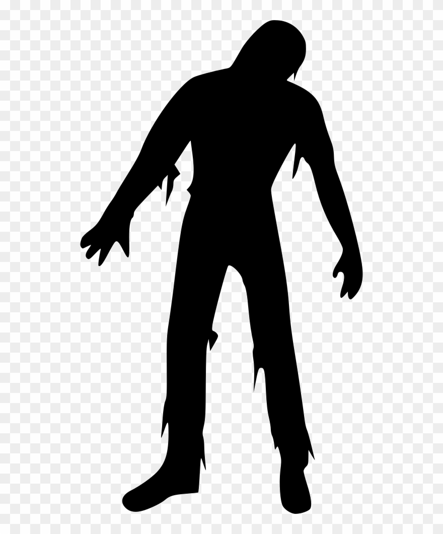 Png Icon Free Download Onlinewebfonts Com Comments - Transparent Zombie Silhouette Clipart