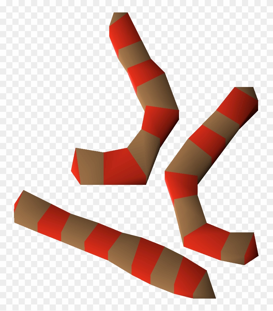 Red Vine Worms Are Used During The Quest Fishing Contest - Wiki Clipart