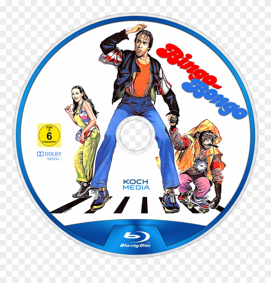 Bingo Bongo Bluray Disc Image - Celentano/bouquet :: Bingo Bongo :: Dvd Clipart