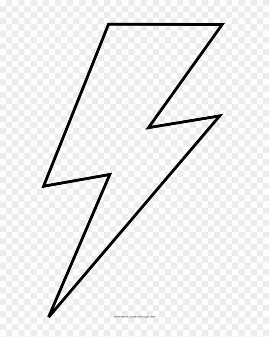 Bolt Coloring Page Loubet Modelisme Weird Unusual - Dibujo De Un Trueno Para Colorear Clipart