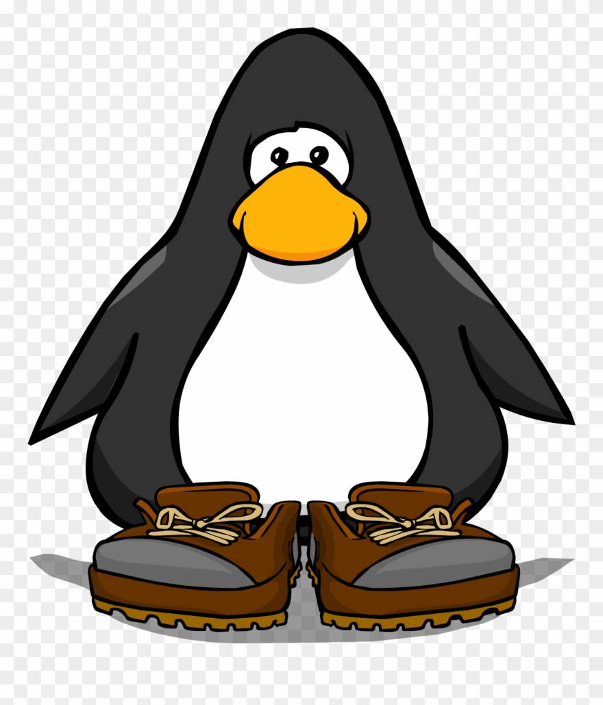 Hiking Boots From A Player Card - Club Penguin Clipart