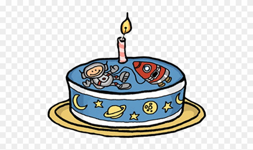 Space Birthday Cake Png Clipart