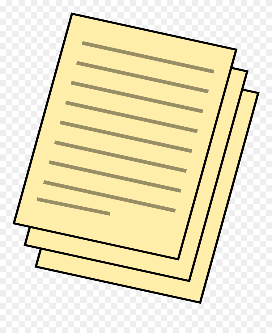 Access & Download Annual Meeting Documents - Documents Icon Transparent Clipart