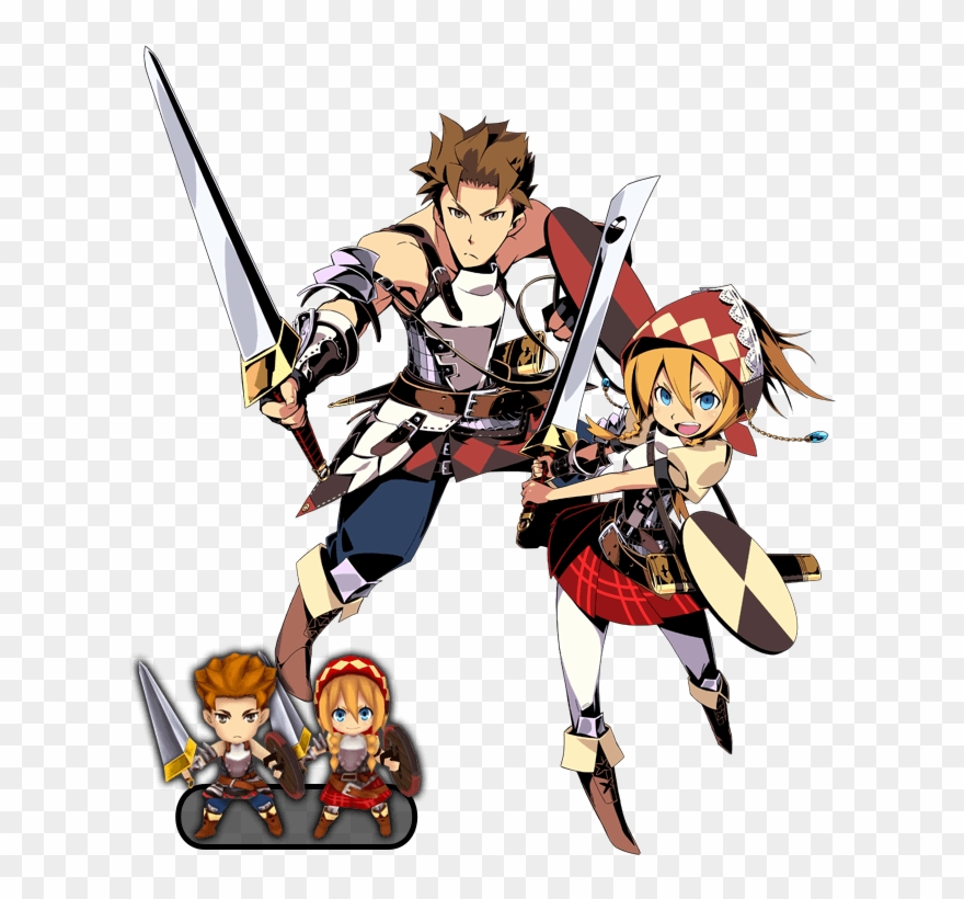 Etrian Mystery Dungeon 3dss Clipart