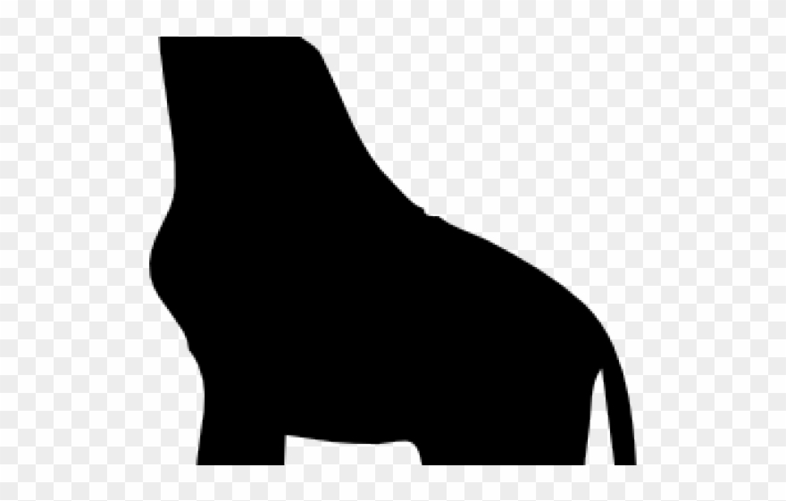 Giraffe Clipart Silhouette - Giraffe Silhouette - Png Download