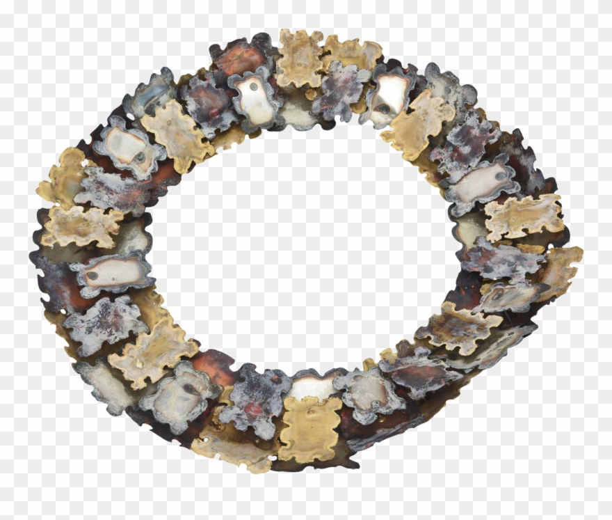 Excellent Silas Seandel Sculptural Brutalist Mixed - Mirror Clipart