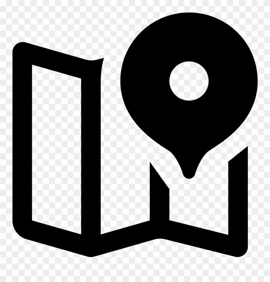 Map Marker Icon - Circle Clipart