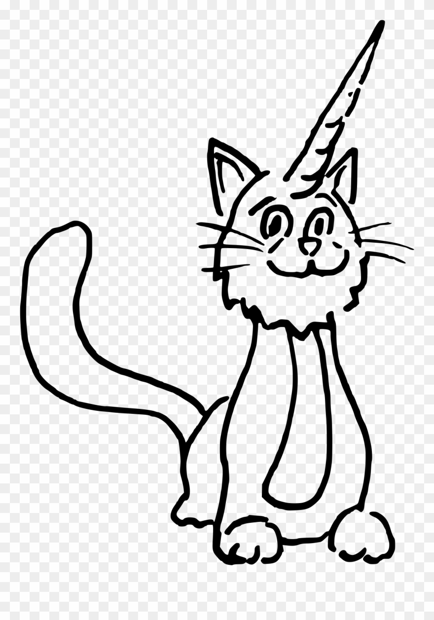 Cat Clip Art Chucky Banner Library Download - Drawing - Png Download