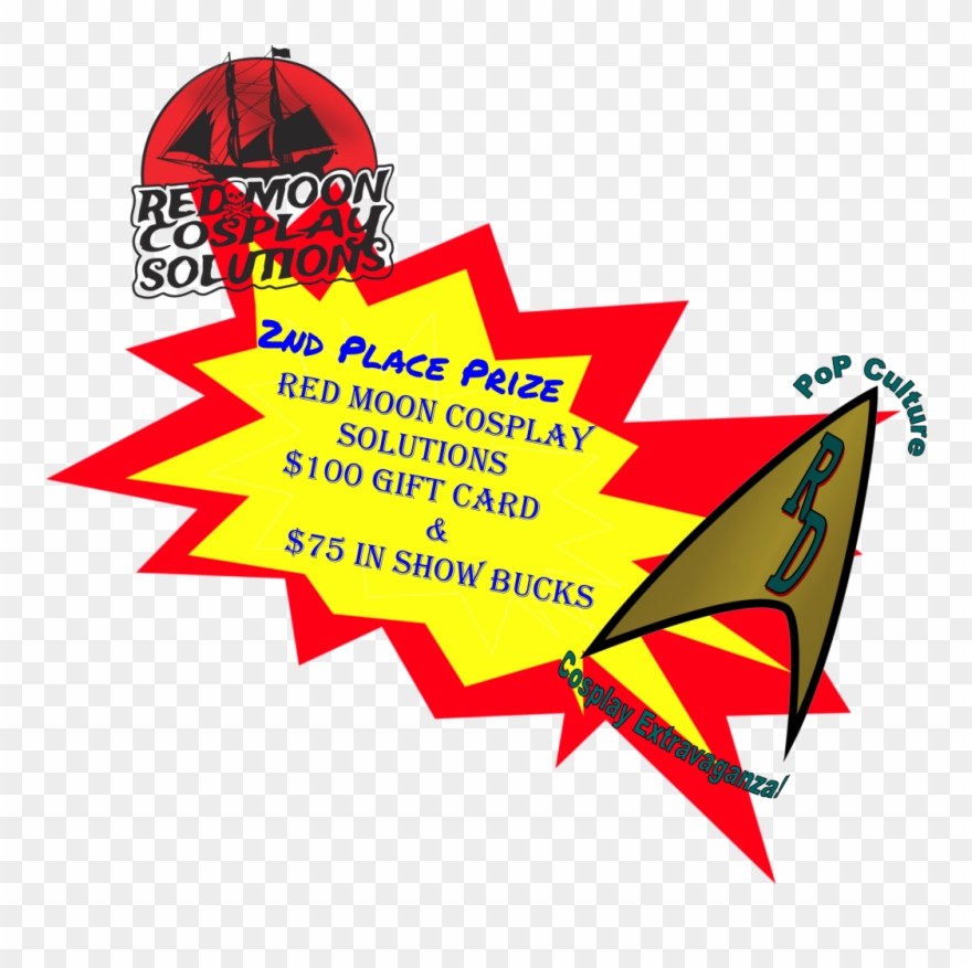 2nd Place Prize Red Moon Cosplay Solutions - Prize Clipart